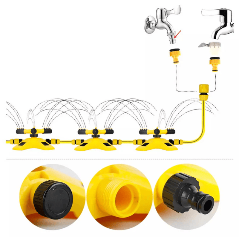 Sprinkler 360º - Automático para Irrigação - Frete Grátis - Ultimo Dia na Promoção